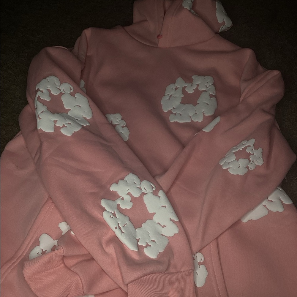 Size medium denim tears hoodie